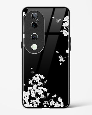 Dahlias at Midnight Glass Case Phone Cover (Vivo)