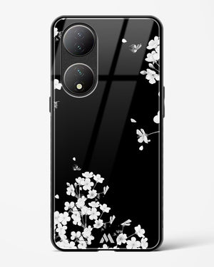 Dahlias at Midnight Glass Case Phone Cover (Vivo)