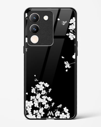 Dahlias at Midnight Glass Case Phone Cover (Vivo)