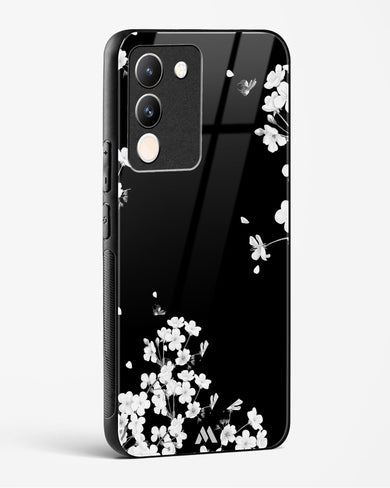 Dahlias at Midnight Glass Case Phone Cover (Vivo)