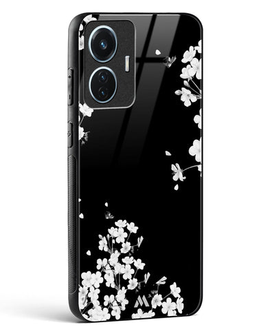 Dahlias at Midnight Glass Case Phone Cover (Vivo)