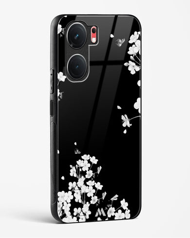 Dahlias at Midnight Glass Case Phone Cover (Vivo)
