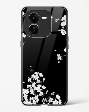Dahlias at Midnight Glass Case Phone Cover (Vivo)