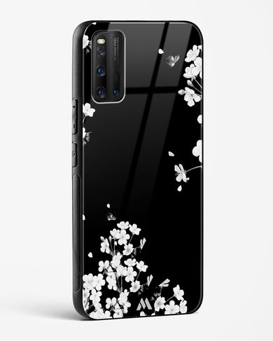Dahlias at Midnight Glass Case Phone Cover (Vivo)