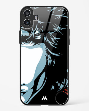 Morrison Tribute Glass Case Phone Cover (Nothing)