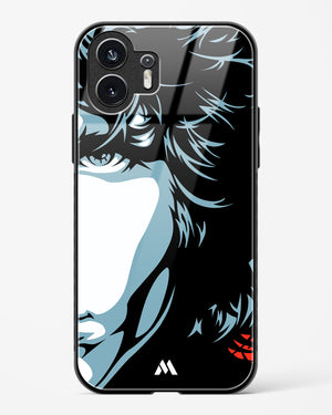 Morrison Tribute Glass Case Phone Cover (Nothing)