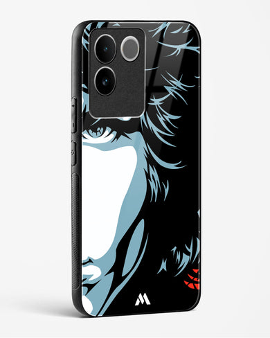 Morrison Tribute Glass Case Phone Cover-(Vivo)