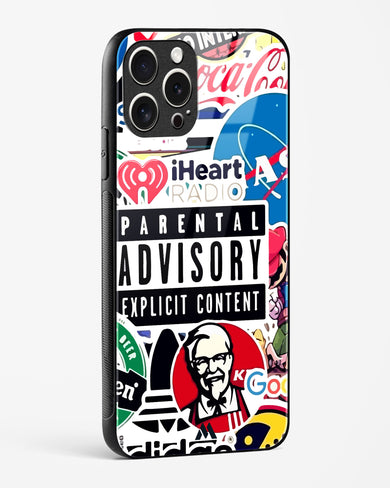 Brand Overload Glass Case Phone Cover (Apple)