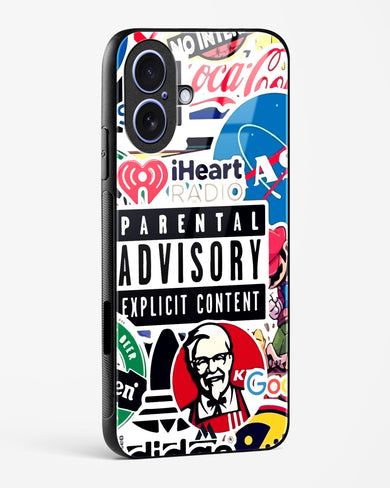 Brand Overload Glass Case Phone Cover (Apple)