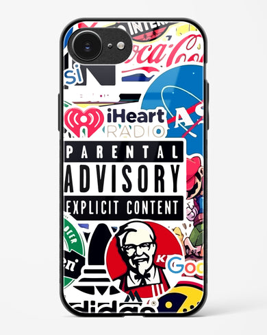 Brand Overload Glass Case Phone Cover (Apple)