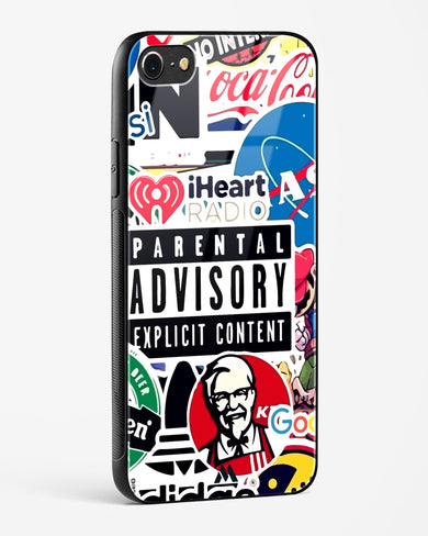 Brand Overload Glass Case Phone Cover (Apple)