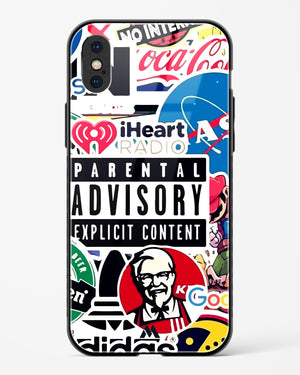 Brand Overload Glass Case Phone Cover (Apple)