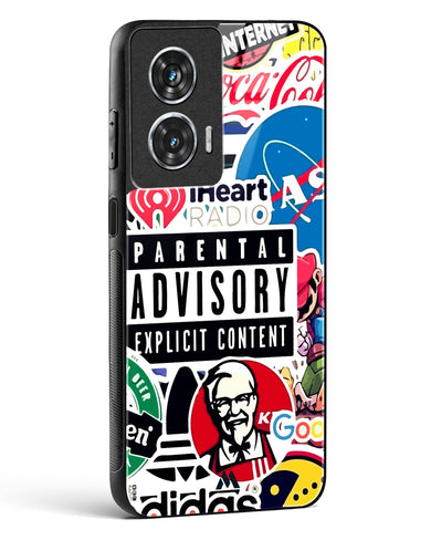 Brand Overload Glass Case Phone Cover (Motorola)