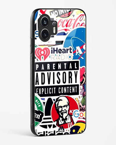 Brand Overload Glass Case Phone Cover (Nothing)