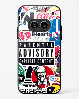 Brand Overload Glass Case Phone Cover (Nothing)