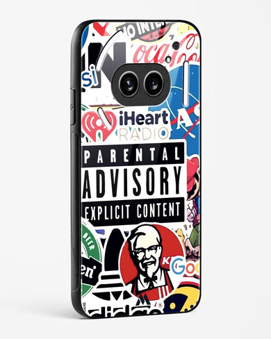 Brand Overload Glass Case Phone Cover (Nothing)