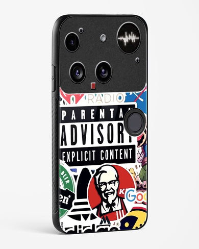 Brand Overload Glass Case Phone Cover (Nothing)