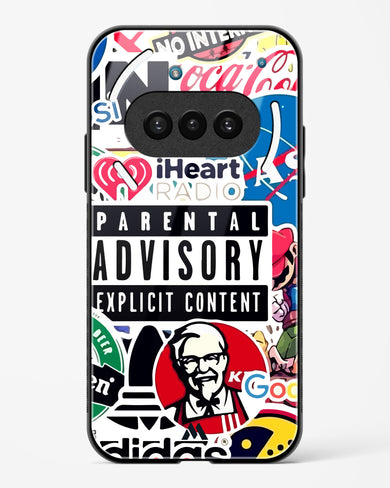 Brand Overload Glass Case Phone Cover (Nothing)