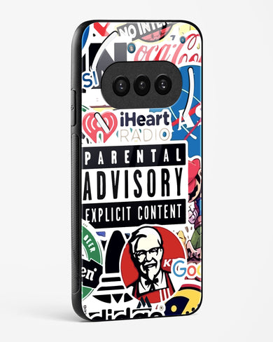 Brand Overload Glass Case Phone Cover (Nothing)