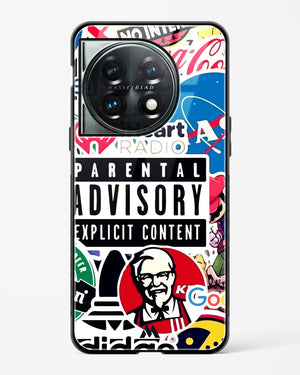Brand Overload Glass Case Phone Cover (OnePlus)