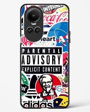 Brand Overload Glass Case Phone Cover (Oppo)