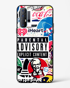 Brand Overload Glass Case Phone Cover-(Oppo)