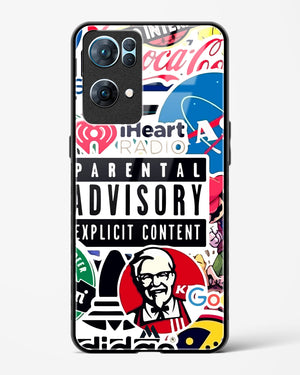 Brand Overload Glass Case Phone Cover (Oppo)
