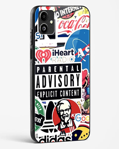 Brand Overload Glass Case Phone Cover (Samsung)