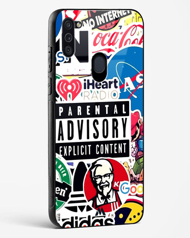 Brand Overload Glass Case Phone Cover (Samsung)