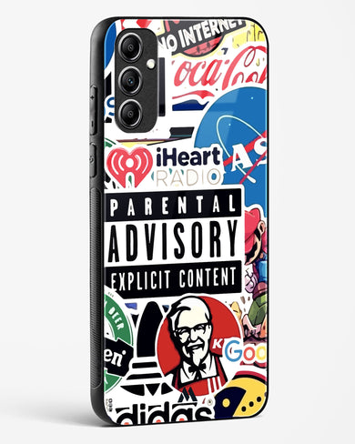 Brand Overload Glass Case Phone Cover (Samsung)