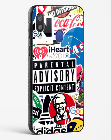 Brand Overload Glass Case Phone Cover (Samsung)