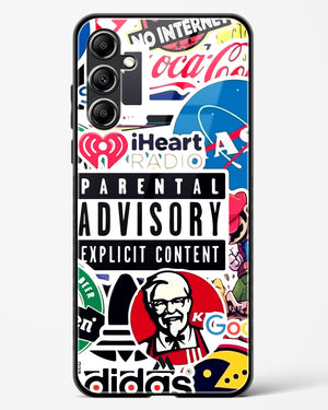 Brand Overload Glass Case Phone Cover (Samsung)