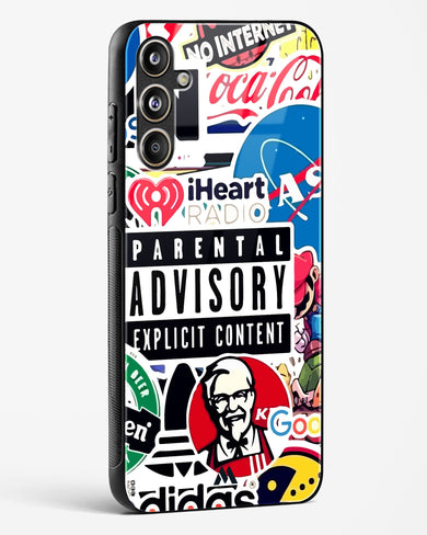 Brand Overload Glass Case Phone Cover (Samsung)