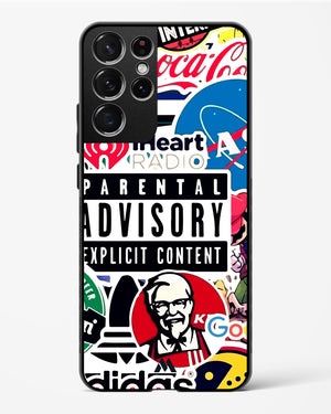 Brand Overload Glass Case Phone Cover (Samsung)