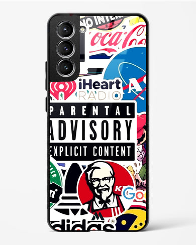 Brand Overload Glass Case Phone Cover (Samsung)