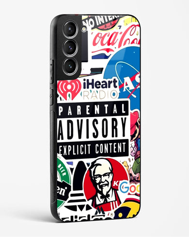 Brand Overload Glass Case Phone Cover (Samsung)