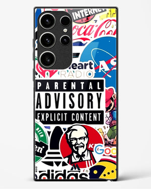 Brand Overload Glass Case Phone Cover (Samsung)