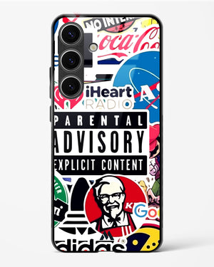 Brand Overload Glass Case Phone Cover (Samsung)