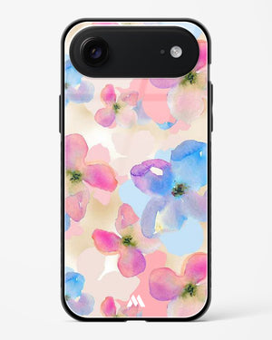 Watercolour Daisies Glass Case Phone Cover (Apple)