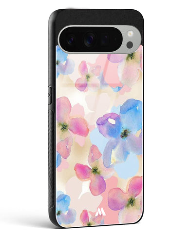 Watercolour Daisies Glass Case Phone Cover (Google)