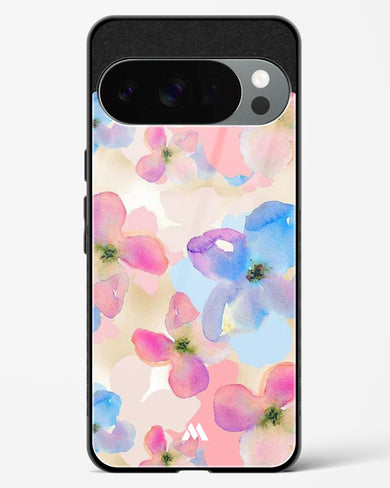 Watercolour Daisies Glass Case Phone Cover (Google)