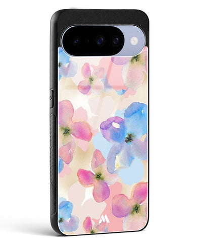 Watercolour Daisies Glass Case Phone Cover (Google)