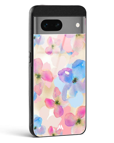 Watercolour Daisies Glass Case Phone Cover (Google)