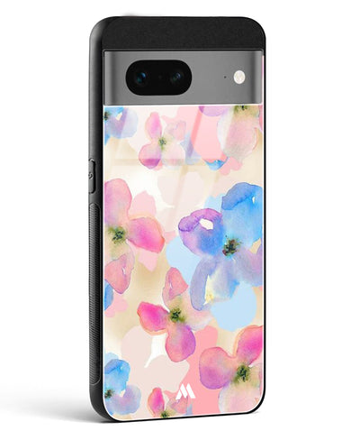 Watercolour Daisies Glass Case Phone Cover-(Google)