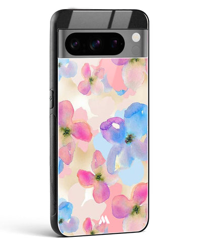 Watercolour Daisies Glass Case Phone Cover (Google)