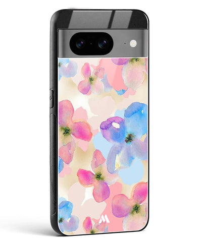 Watercolour Daisies Glass Case Phone Cover (Google)