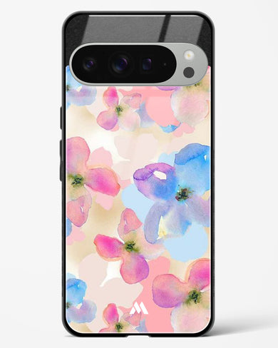 Watercolour Daisies Glass Case Phone Cover (Google)