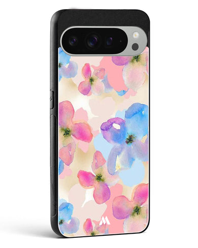 Watercolour Daisies Glass Case Phone Cover (Google)