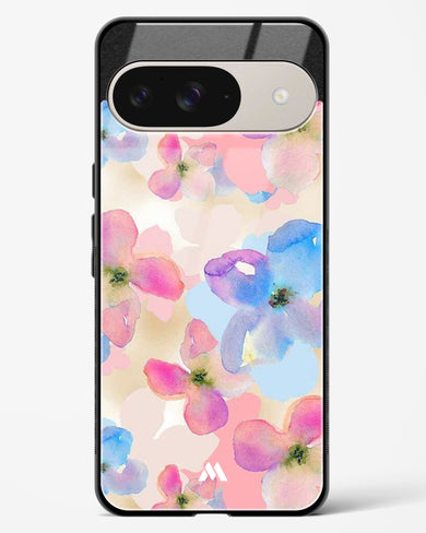 Watercolour Daisies Glass Case Phone Cover (Google)