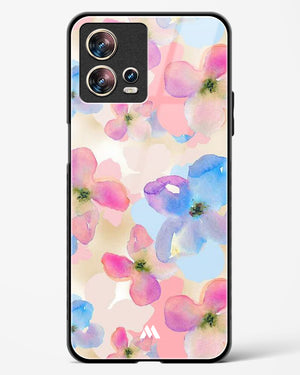 Watercolour Daisies Glass Case Phone Cover (Motorola)